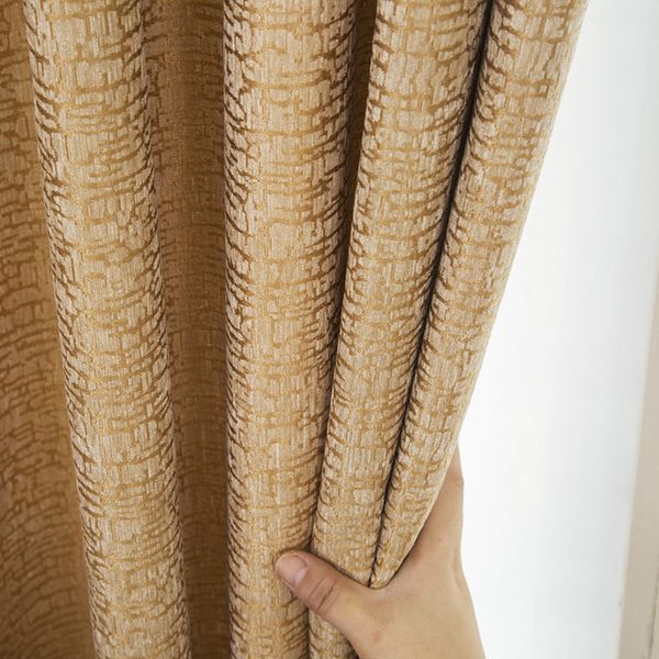 

high shading jacquard curtains chenille fabric for living room bedroom curtains finished drapes window blackout curtain