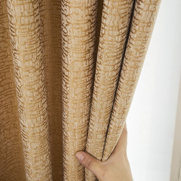 

high shading jacquard curtains chenille fabric for living room bedroom curtains finished drapes window blackout curtain