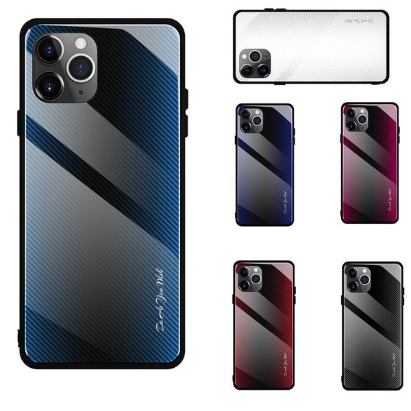 

wholesale phone case 2019 new arrival designer iphone 11pro 11 11promax case fashion gradient tempered glass case iphone xr xsmax x/xs