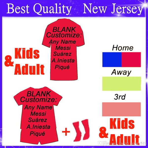 

Kid and kit occer jer ey 2018 19 home away me i coutinho uÁrez barcelona child football uniform cami eta equipación et pain