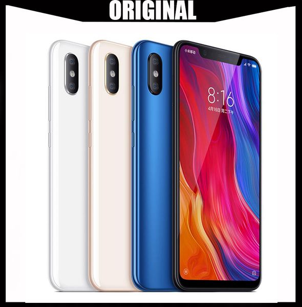 

Original xiaomi mi 8 mi8 6gb ram 128gb rom napdragon 845 6 21 inch 2248x1080 20mp martphone
