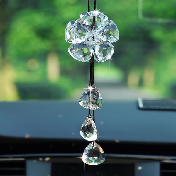

car pendant rrnaments auto crystal ornament hight quality car interior decoration auto-interior crystal pendant for gift