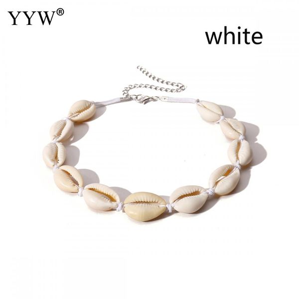 

ocean beach necklaces jewelry bohemian natural seashell collar choker necklace for women girl collares de moda 2019 fashion, Silver