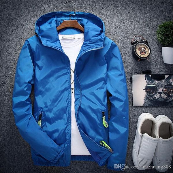 

плюс размер 6xl 7xl новая весна осень bomber jacket мужчины женщины повседневная solid ветровка на молнии с капюшоном тонкий пальто пиджаки, Black;brown