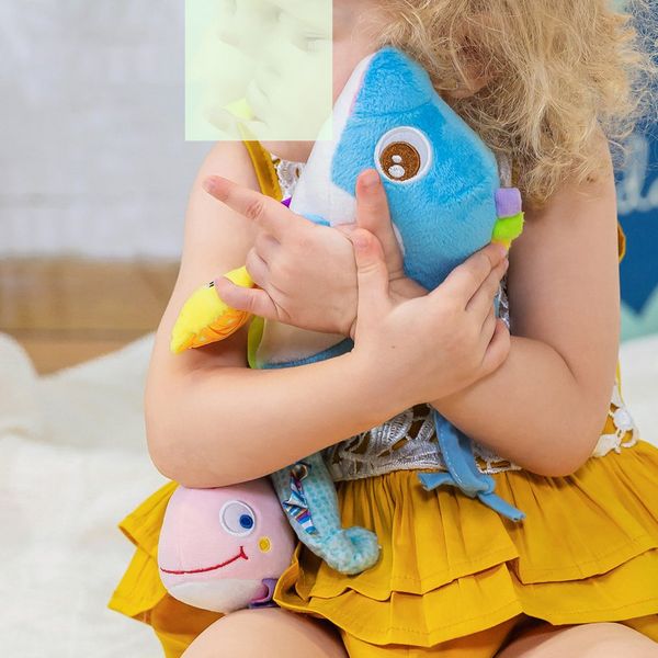 

1pcs baby toy animal windbell neonates 0-1 years old bed hanging music toys parent-child interaction creative baby rattles toy