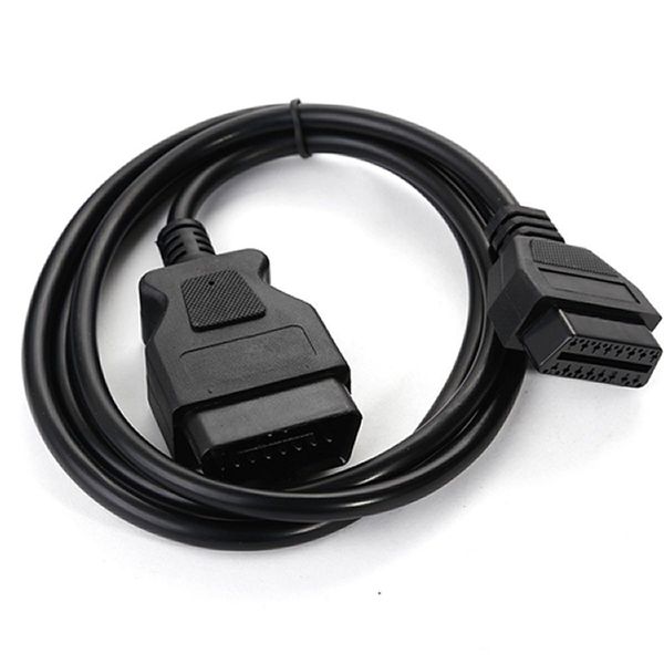

16pin obd2 obdii male to female 1.5m extension cable auto car diagnostic cable