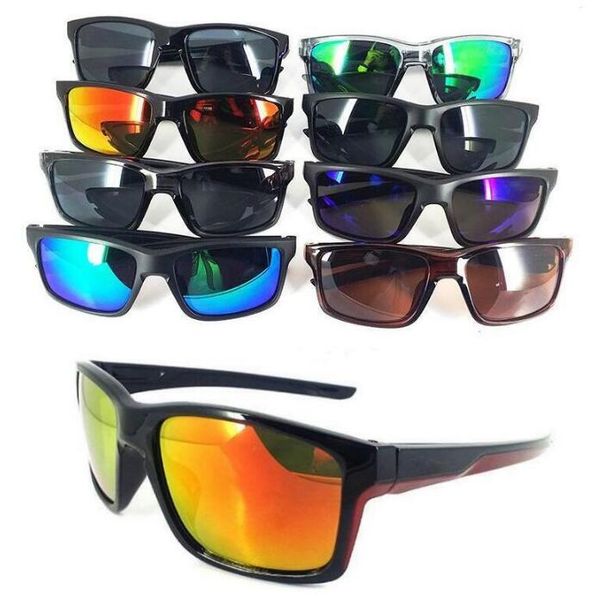 

designer dazzling eyeglasses summer cycling sports fashion sunglasses women men reflective coating beach biking sun glasses 8 colors, White;black