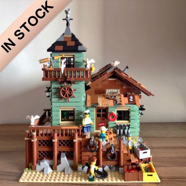 

children gift city creator street view moc model building blocks lepinblocks 21310 2109pcs dhl shipping