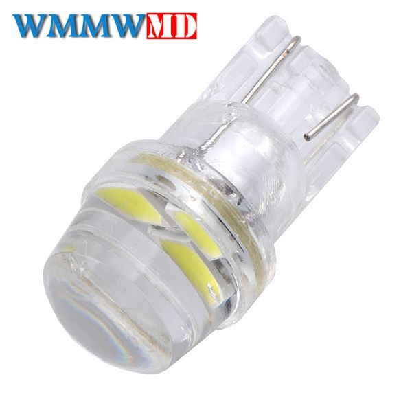

1pcs led w5w t10 194 168 w5w cob 3smd led parking bulb auto wedge clearance lamp canbus silica bright white license light bulbs