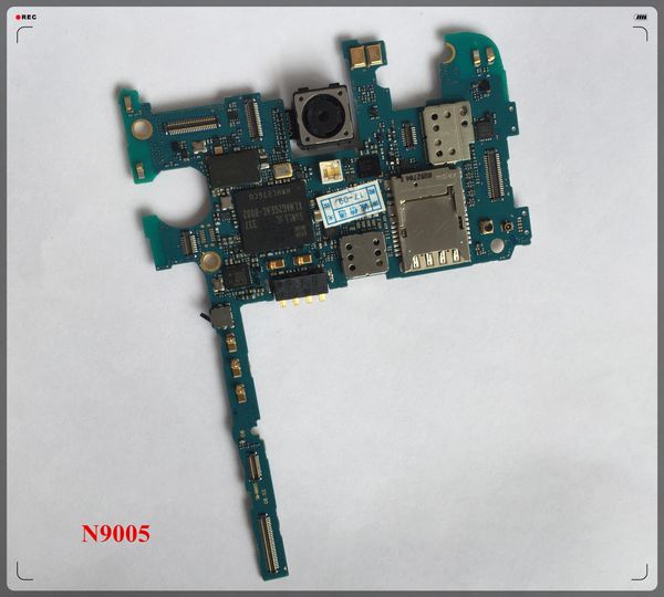 

original pcb 32gb motherboard for samsung galaxy note 3 n9005 lte 4g motherboard chips logic board ing