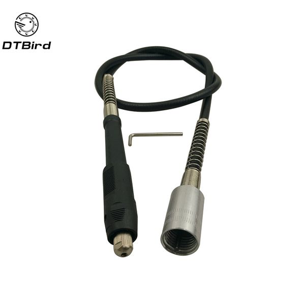 

new extension cord flexible shaft rotary grinder tool dremel polishing chuck black for engraving machine extension cord