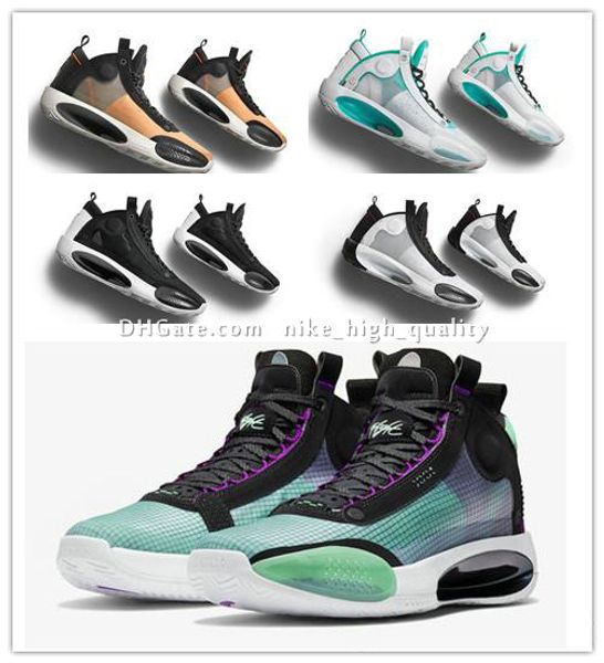 

jumpman xxxiv 34 синий пустота баскетбольная обувь 34s zoom eclipse разводят янтарный подъем pe bq3381-103-100-400-001-800 женщины спортивны, Black