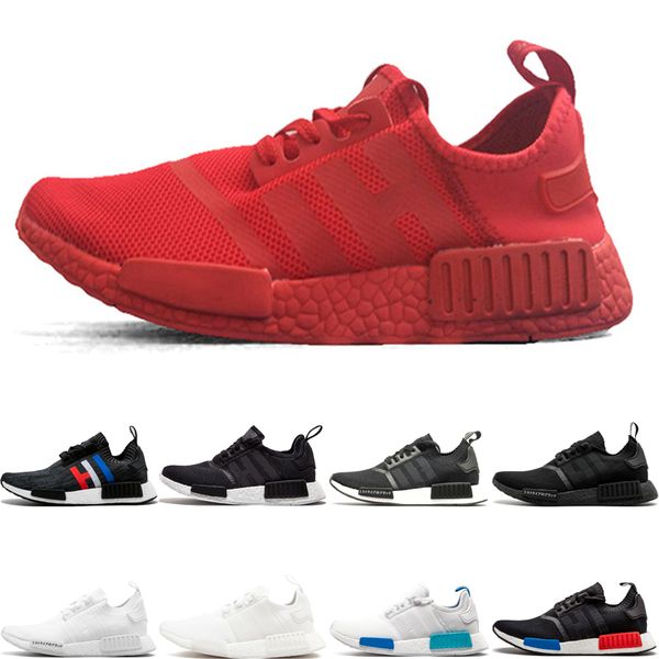 

2019 triple red r1 runner nbhd primeknit og triple black camo running shoes mens womens trainers discount sports shoes sneakers 36-46