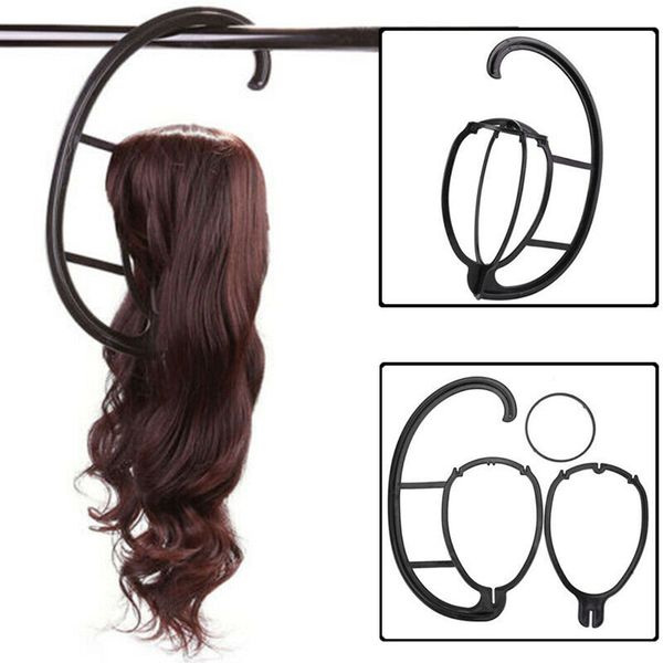 

new durable wig display wig hat stand hair extensions holder stable dryer hanger hair accessories hanging tool