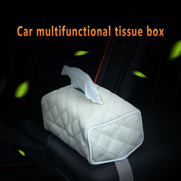 

sun visor chair back hanging type tissue box creative car supplies tissue tray