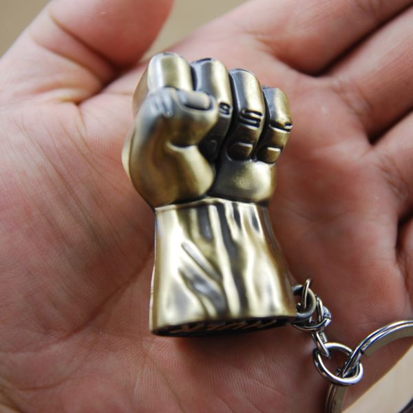 

marvel movie hulk fist keychain keyring key chain ring fob cnyowo