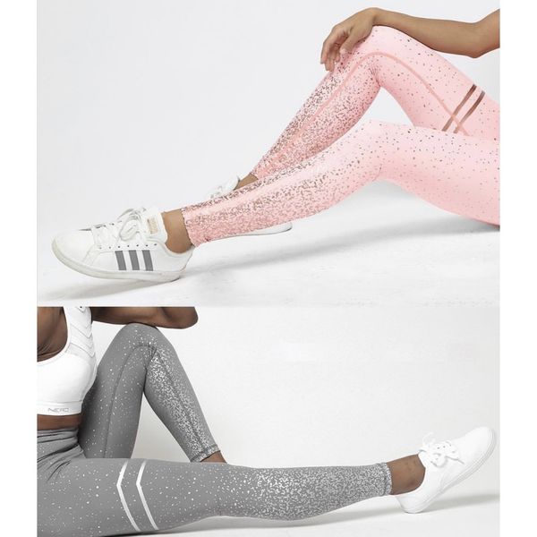 

stamping yoga pants high waist stretch fitness slimming leggings, White;red