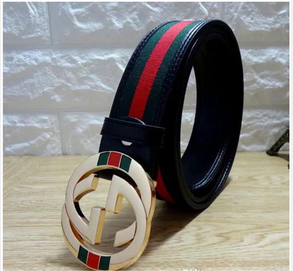 

new smooth button belt male genuine leather korean men's belt, cowskin business belt and female fashi trousers, Black;brown