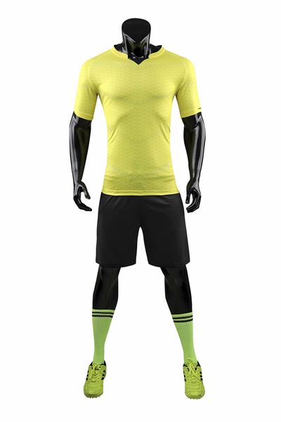 

2019 men training football sets with shorts uniforms reversible football jerseys for that home and away look kits sports b25-07, Black;red