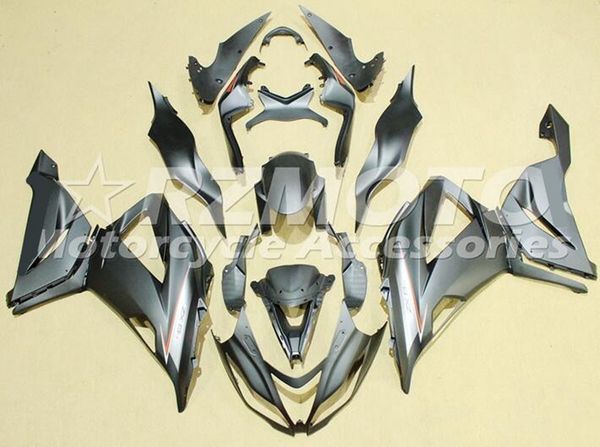 

new abs injection mold motorcycle fairings kit fit for kawasaki ninja zx-6r 599 zx6r 2013 2014 2015 2016 2017 black matte