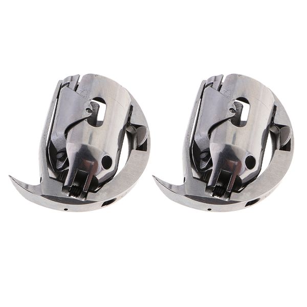 

2x sewing machine shuttle hook had-204 for golden wheel highlead 2688, Black