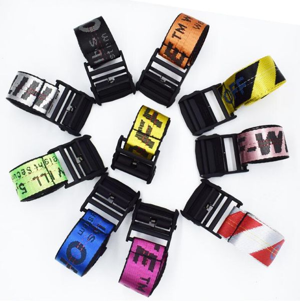 

Fashion high quality canvas luxury belt mens casual gold yellow belt beautiful canvas men and women brand belt 200cm