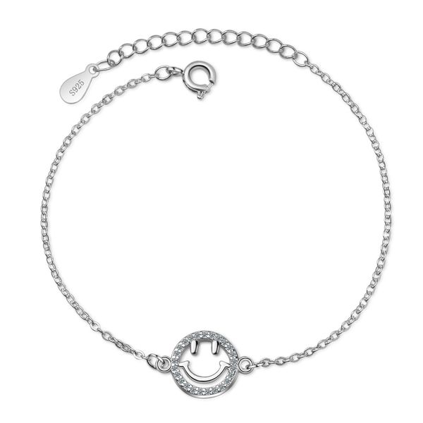 

sl096 браслеты fit кнопки серебро snap ювелирные изделия модные браслеты lobster пряжка с улыбающимся лицом мультфильм красивый, Black