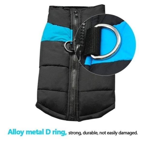 

dog coat 2 colors pets clothes winter dog coat jacket vest soft cotton dogs cosplay costume comfortable warm pet costume