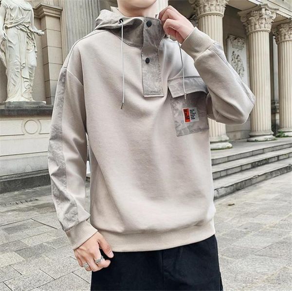 

fashion teenager mens luxury hooded sweatshirts mens designer hoodies casual plus size long sleeve pullover, Black