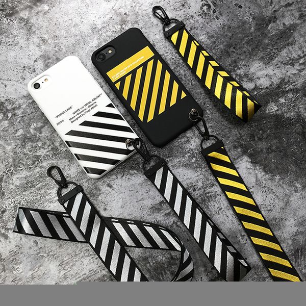 

Off Tide White Stripe чехол для iPhone 11 Pro X XS Max XR Hipster Пара телефона чехол для iPhone 6 6S 7 8 Plus Силиконовая крышка с вытяжным шнуром