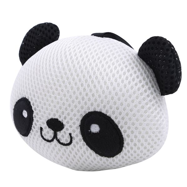 

cartoon panda bath flower bath ball milk shower accessories bathroom supplies loofah mesh sponge super soft baby bath brush