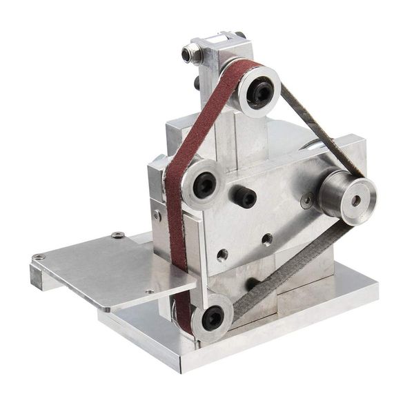 

220v 10 / 20mm mini electric belt machine sander polishing machine grinding woodworking metal
