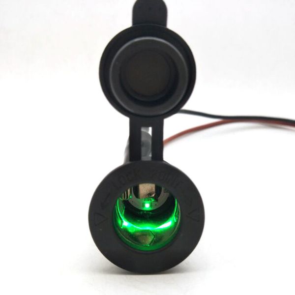 

professional car 12v cigarette plastic 1pcs boat motorcycle lighter power plug outlet waterproof universal