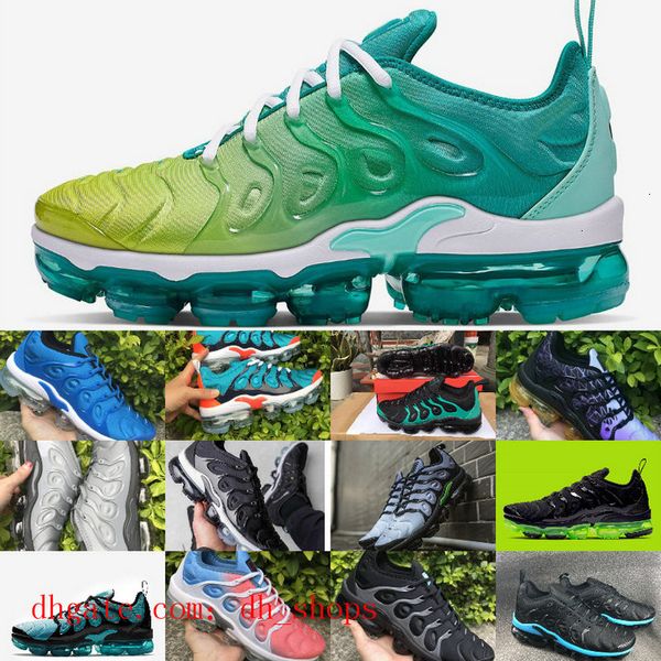 

2019 new tn plus rainbow running shoes mens bumblebee be true grape triple black grey blue designer shoes sherbet team air tn requin sneaker