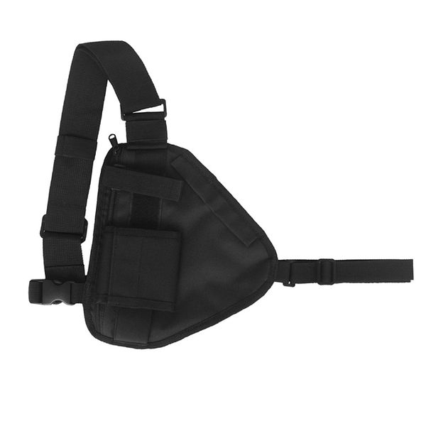 

chest rig 600d oxford cloth chest bag walkie-talkie bag wireless hand-held search and rescue radio