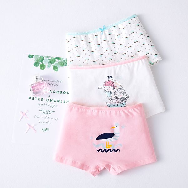 

3pcs/lot girls underwear 12 year old teenager triangle briefs young girl underpants cotton cartoon children panties kids boxers, Camo
