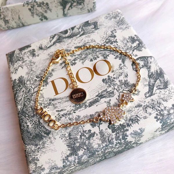 

c1902 south korea unique design inlaid with zircon elephant c letter star bracelet character cartoon animal cute girl bracelet