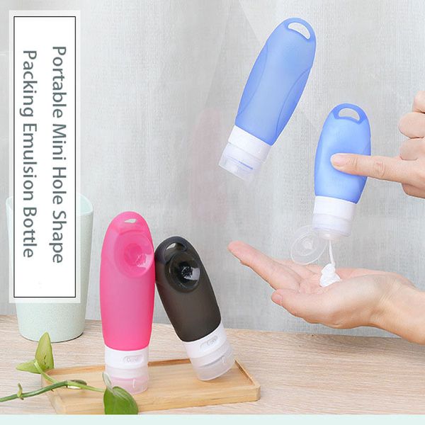 

60 мл/89 мл переносной полезный путешествия упаковка бутылка пресс-бутылка пустой силиконовый лосьон шампунь ванна контейнер