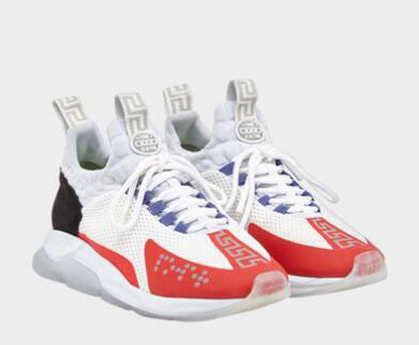 

Chain reaction ca ual de igner neaker port fa hion ca ual hoe trainer lightweight link embo ed ole with du t bag 71