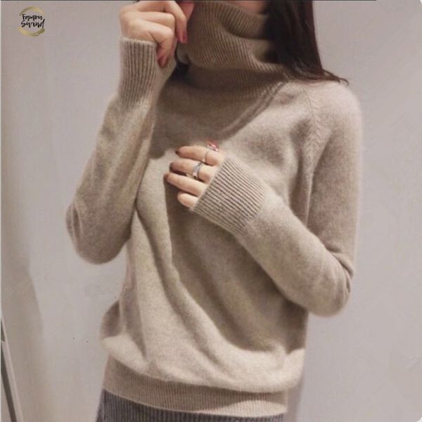 

winter autumn cashmere sweater female pullover high collar turtleneck sweater women solid color lady basic sweater, White;black