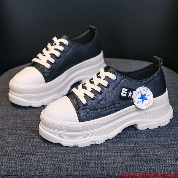 

torre shoes women 2019 autumn korean version of single shoes joker breathable casual small white shoes academic style