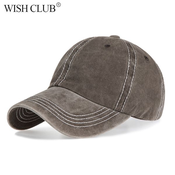 

wishclub men&women casual cotton baseball cap vantage adjustable snapback women's baseball cap wholesale fashion outdoor hip hop, Blue;gray