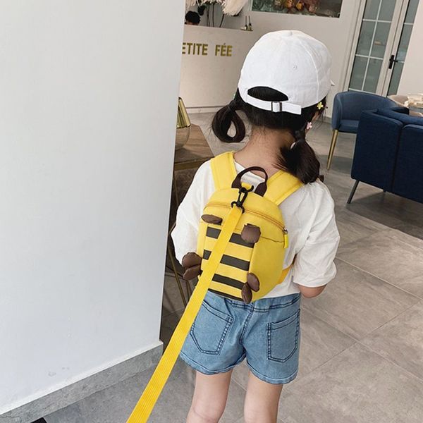 

cute animals kid toddler backpack anti lost leash harness kindergarten designer school bag