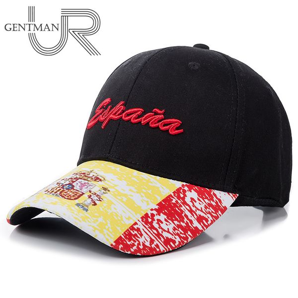 

new cap spanish alphabet embroidery baseball cap men & women casual flag style outdoor trucker hat gorras, Blue;gray