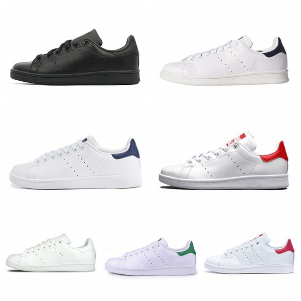 

original smith men women casual shoes green black white blue red pink silver mens stan fashion leather shoe flats sneakers