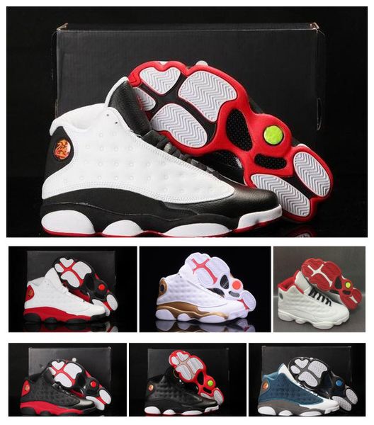 

excellent 13 basketball shoes chicago olive green flints black red white blue pink 13 13s designer new 2020 shoes for men