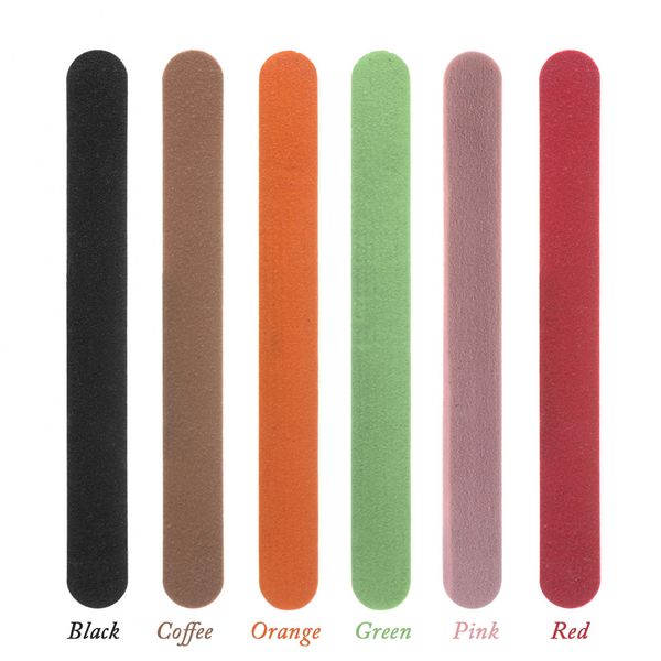 

3pcs colorful wooden nail files polishing sanding buffer pedicure manicure professional nail care beauty tools 18*2cm