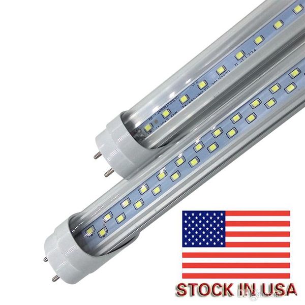 

фото в сша ul 4ft светодиодные трубки 22w 28w теплый холодный белый 1200мм 4ft smd2835 96pcs / 192pcs супер яркие светодиодные лампы дневног