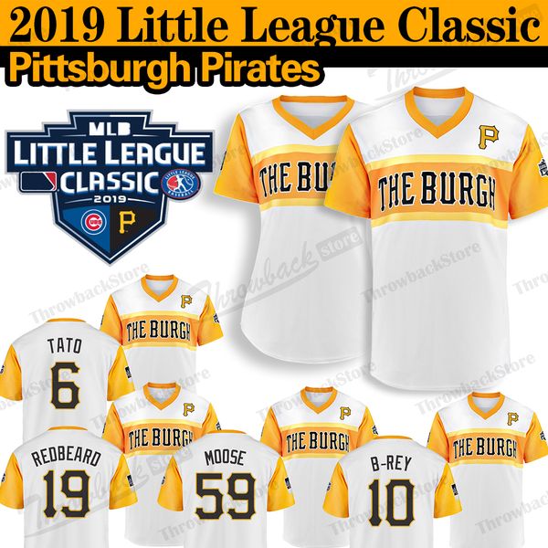 

Pittsburgh Little League Classic Pirates Jersey Josh Bell Francisco Cervelli Chris Archer Barry Bonds Willie Stargell Baseball Jerseys