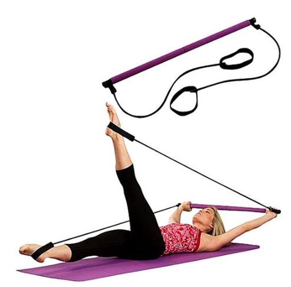 

gym stick yoga exercise bar pilates trainer fitness rods resistance rope equipment pullup barra